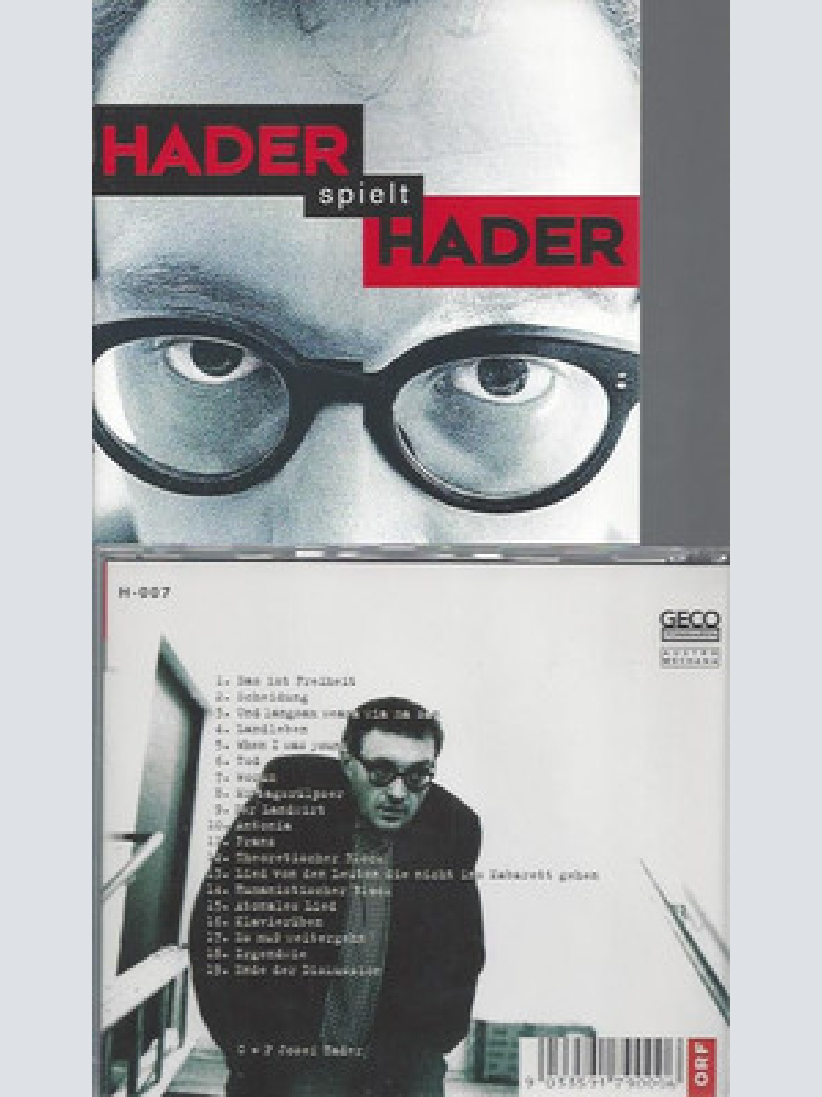 CD--HADER SPIELT HADER