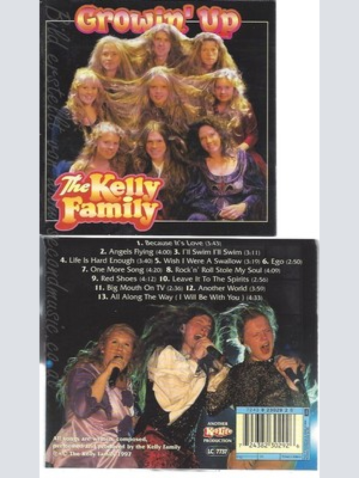 CD--KELLY FAMILY -- --- GROWIN UP