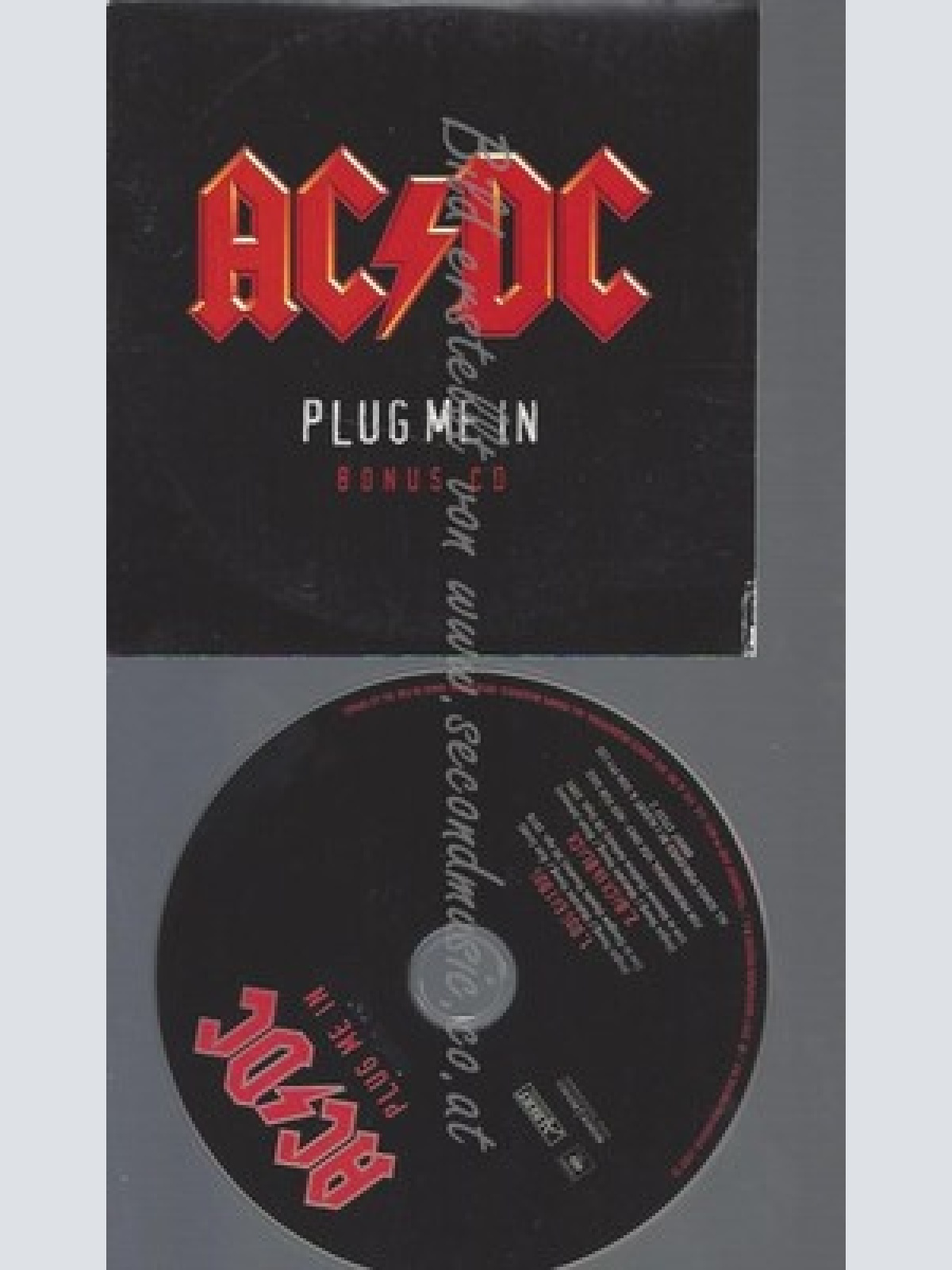 CD--AC/DC -- PLUG ME IN--Promo--