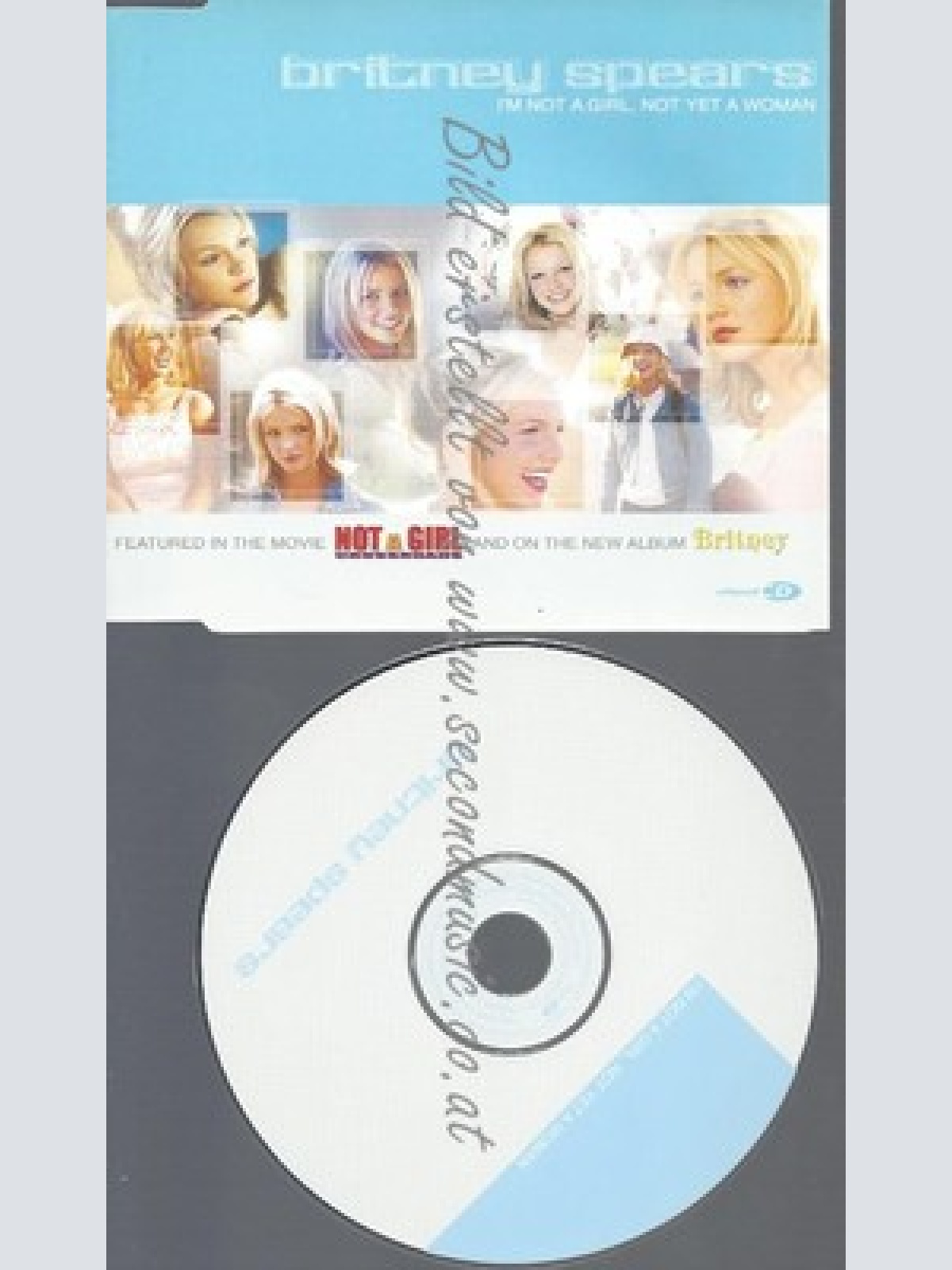 CD--BRITNEY SPEARS -- - SINGLE -- I'M NOT A GIRL, NOT YET A WOMAN