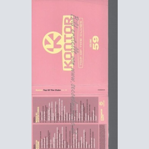 CD--VARIOUS -- --3CD SET -- KONTOR TOP OF THE CLUBS VOL.59