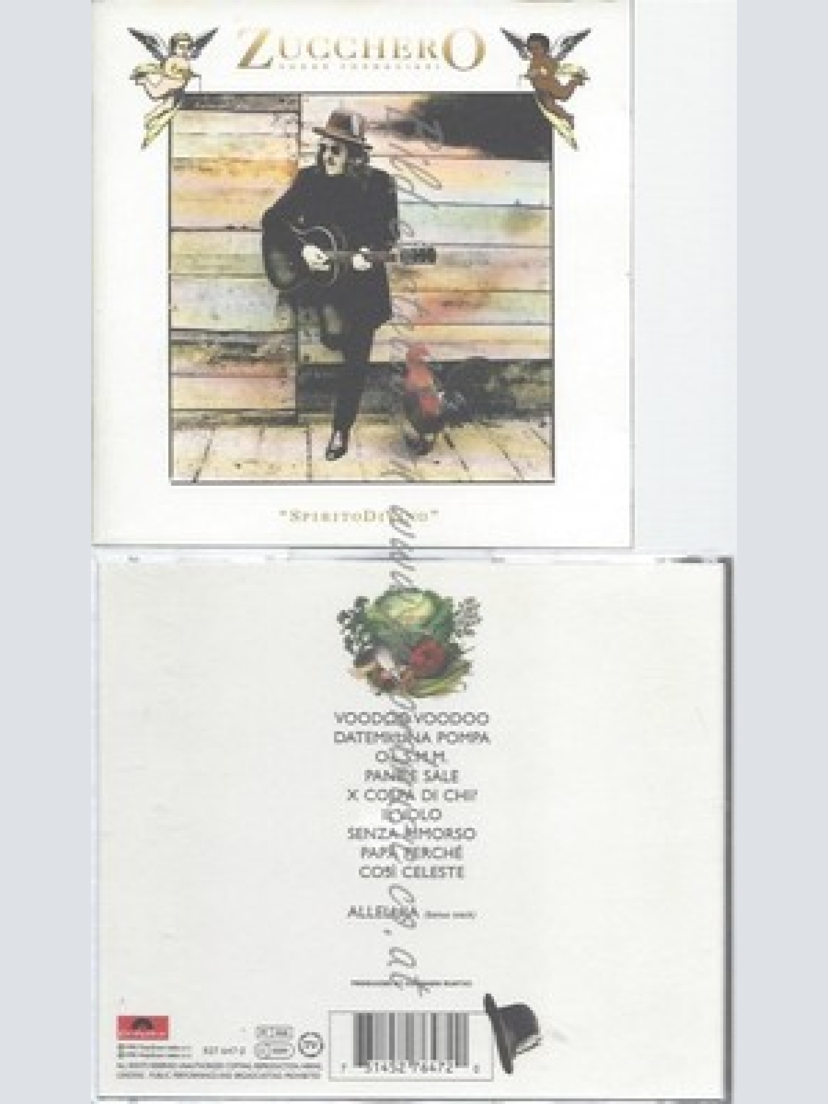 CD--ZUCCHERO -- -- SPIRITO DIVINO