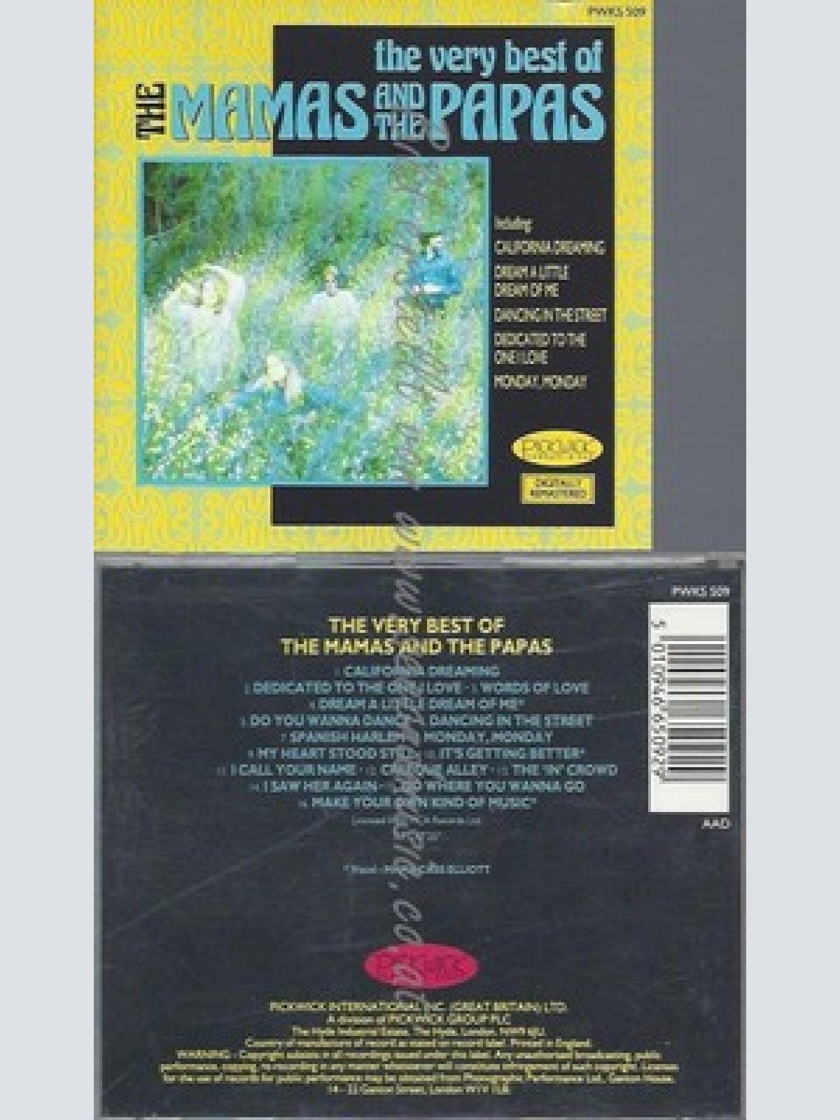 CD--MAMAS & PAPAS -- -- THE VERY BEST OF