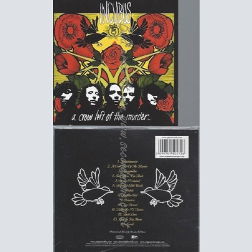 CD--INCUBUS -- -- A CROW LEFT OF THE MURDER