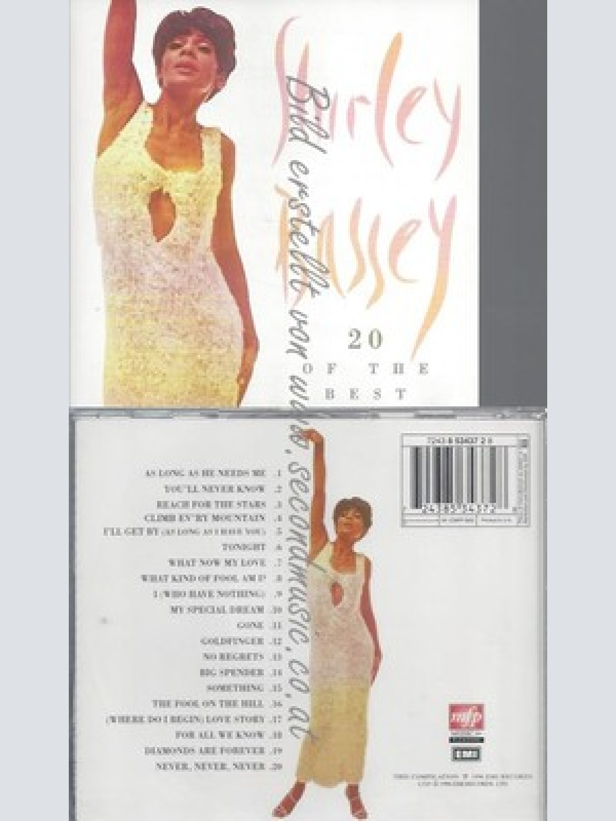 CD--SHIRLEY BASSEY -- -- 20 OF THE BEST