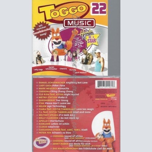 CD--VARIOUS -- -- TOGGO MUSIC 22