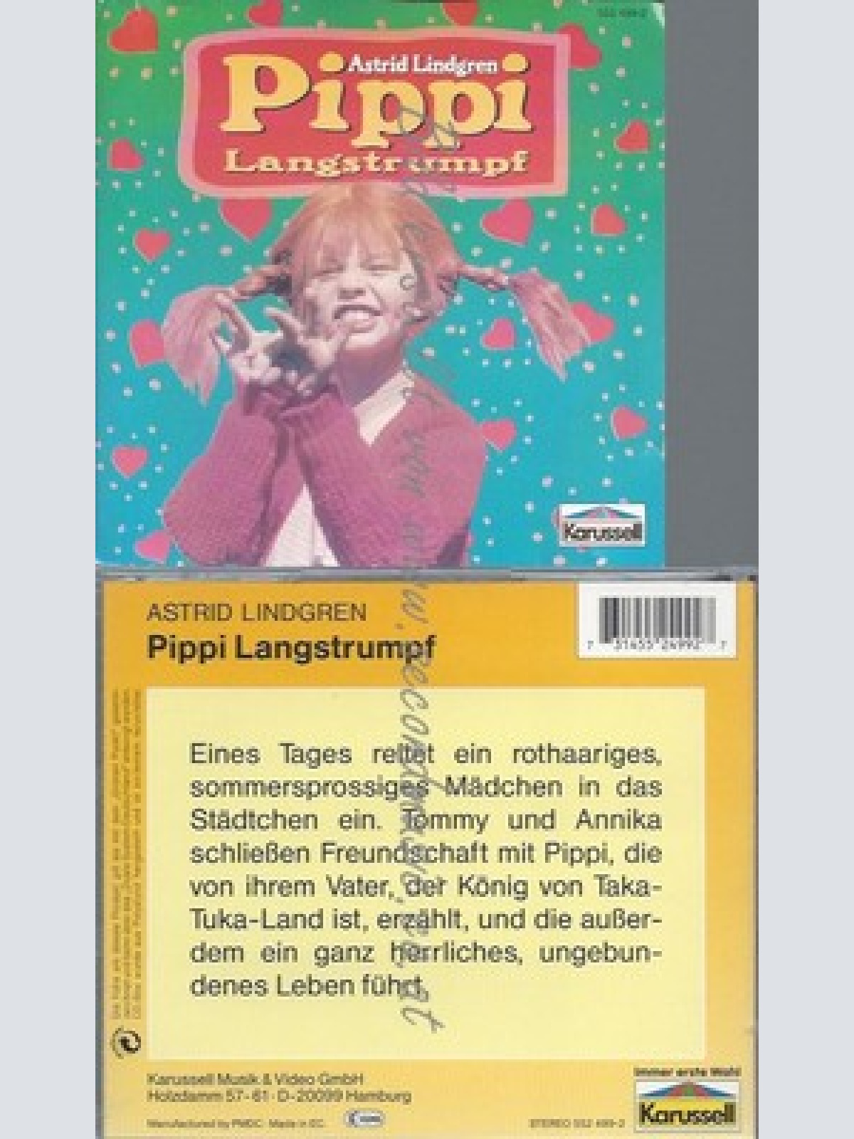 CD--ASTRID LINDGREN UND PIPPI LANGSTRUMPF -- -- PIPPI LANGSTRUMPF