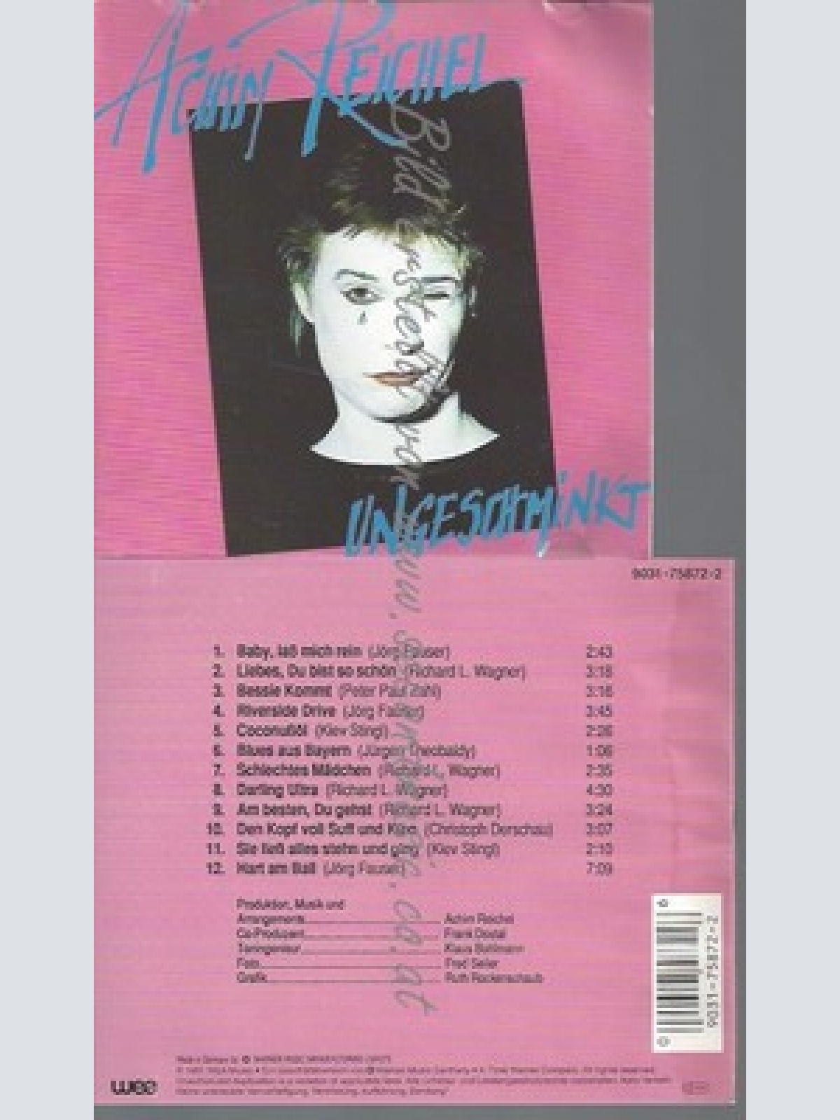 CD--ACHIM REICHEL -- -- UNGESCHMINKT