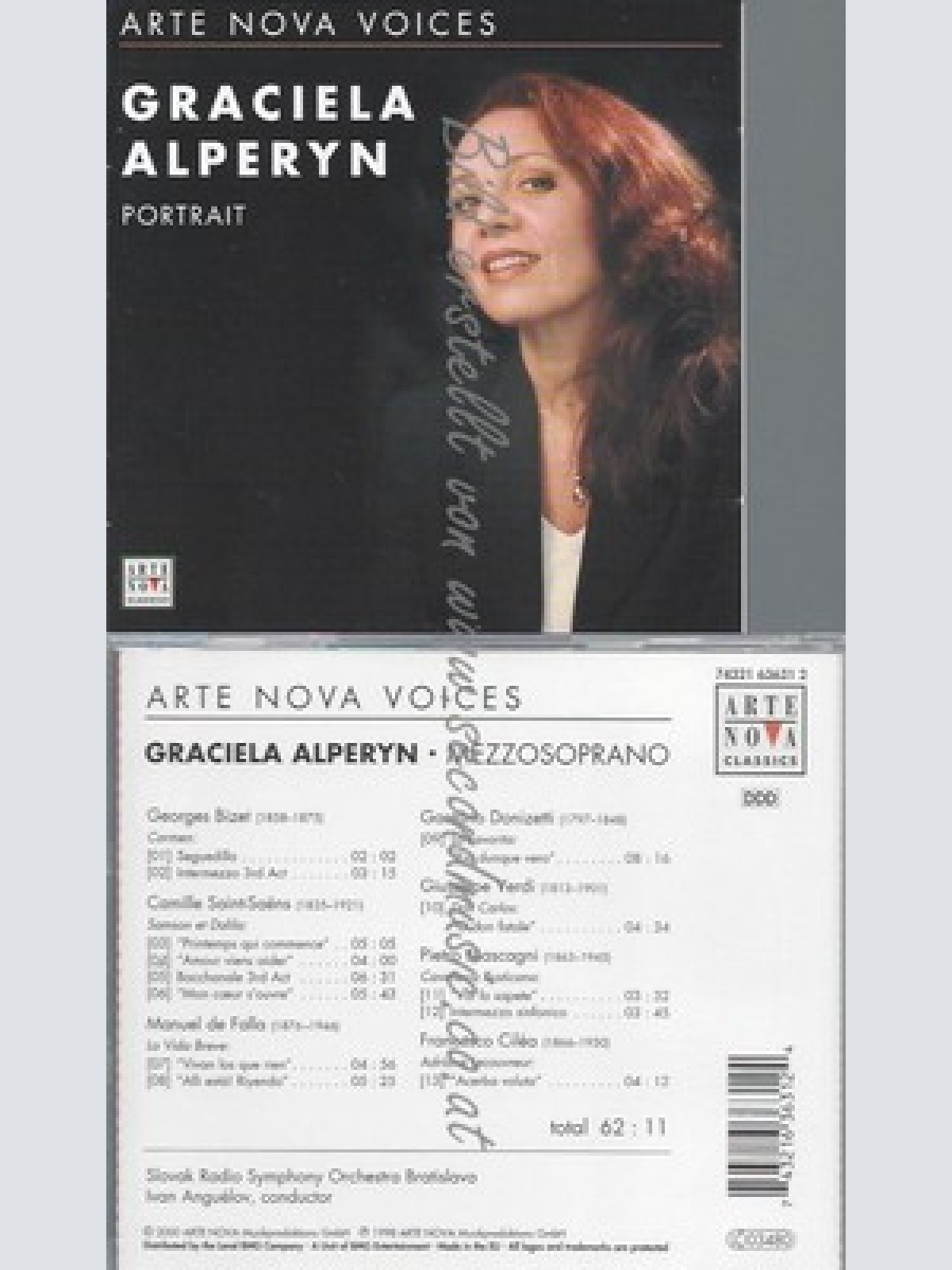 CD--GRACIELA ALPERYN, GRACIELA ALPERYN UND VARIOUS -KOMPONIST- -- -- ARTE NOVA V