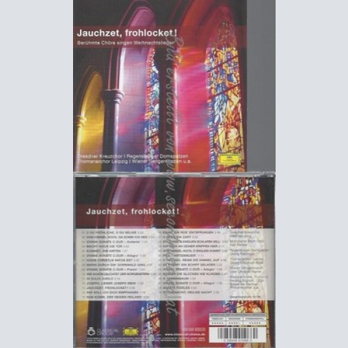 CD--DRESDNER KREUZCHOR, GABRIELI CONSORT, BILLER UND RICHTER -- -- JAUCHZET,FROH