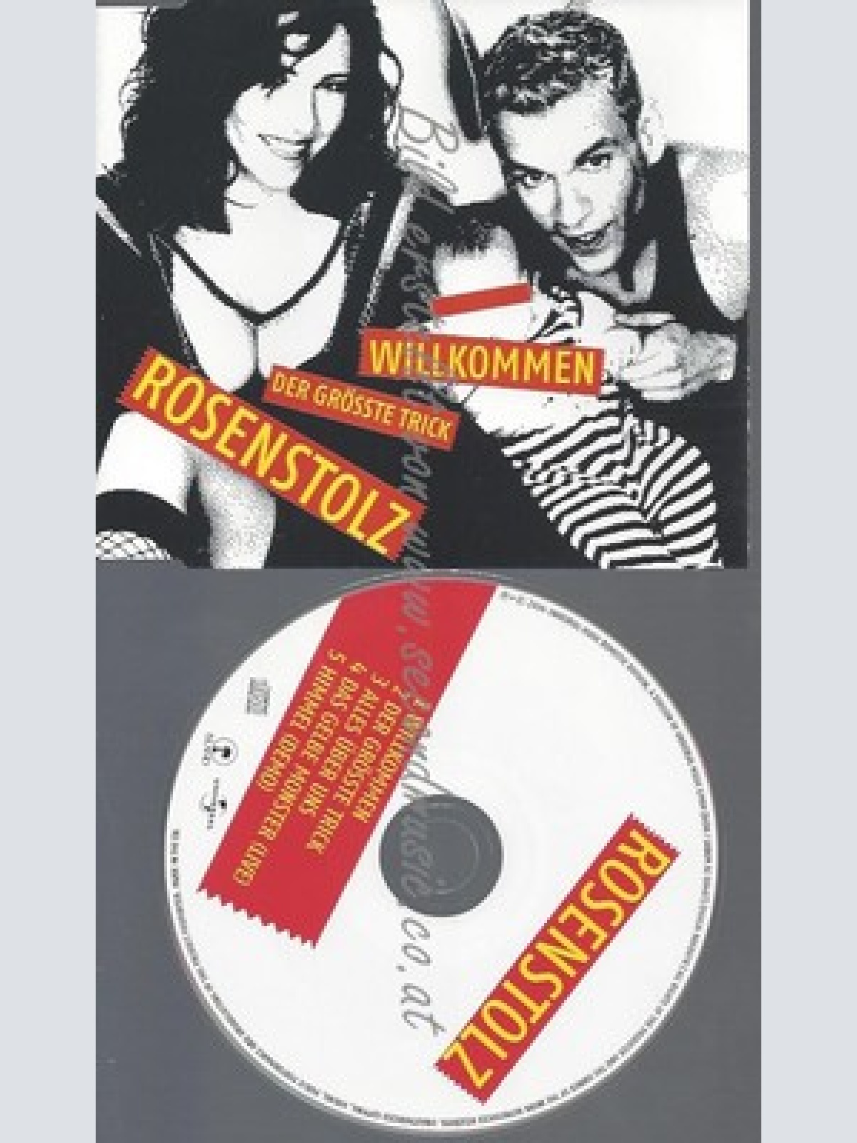 CD--ROSENSTOLZ -- - SINGLE -- WILLKOMMEN -CD 1-
