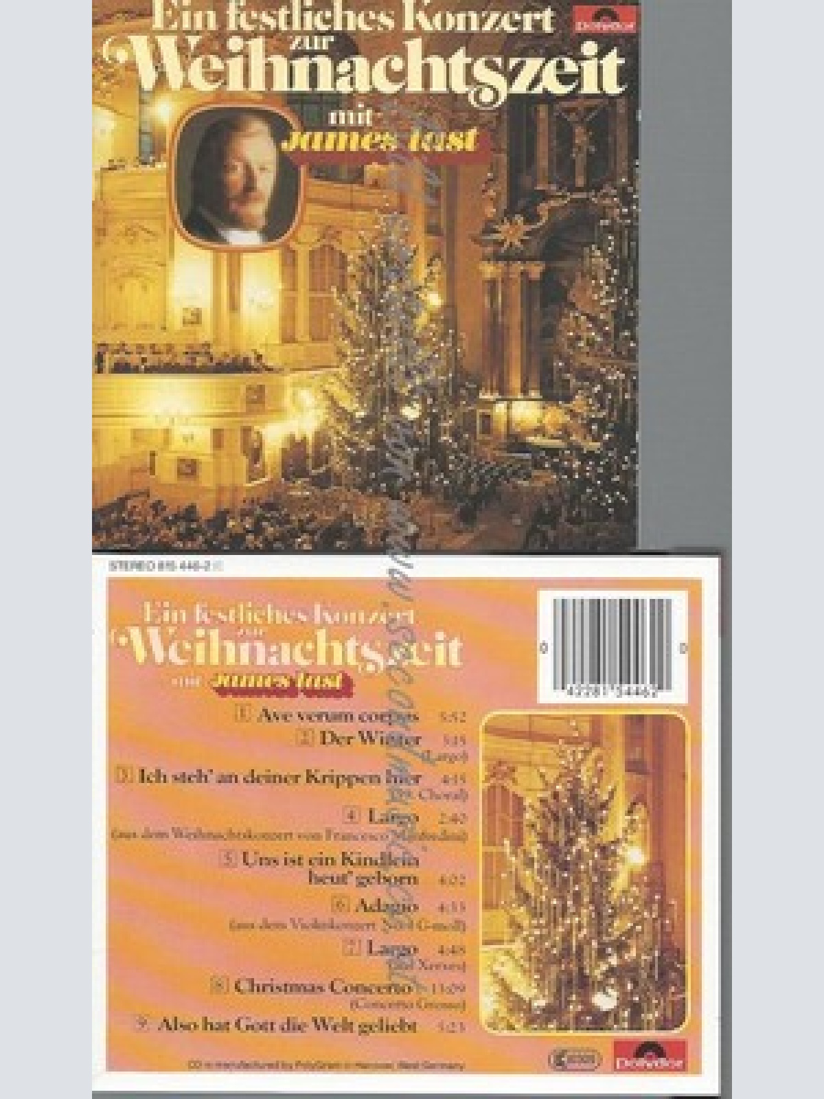 CD--LAST,JAMES--EIN FESTLICHES KONZERT ZUR WEIHNACHTSZEIT-
