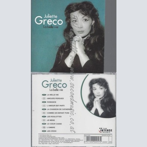 CD--JULIETTE GRECO -- -- LA BELLE VIE