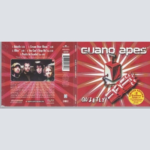 CD--GUANO APES -- -QUIETLY---LTD.DIGIPAK-