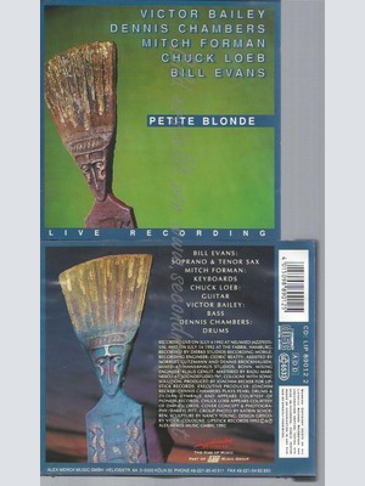 CD--BILL & PETITE BLONDE EVANS -- -- PETITE BLONDE
