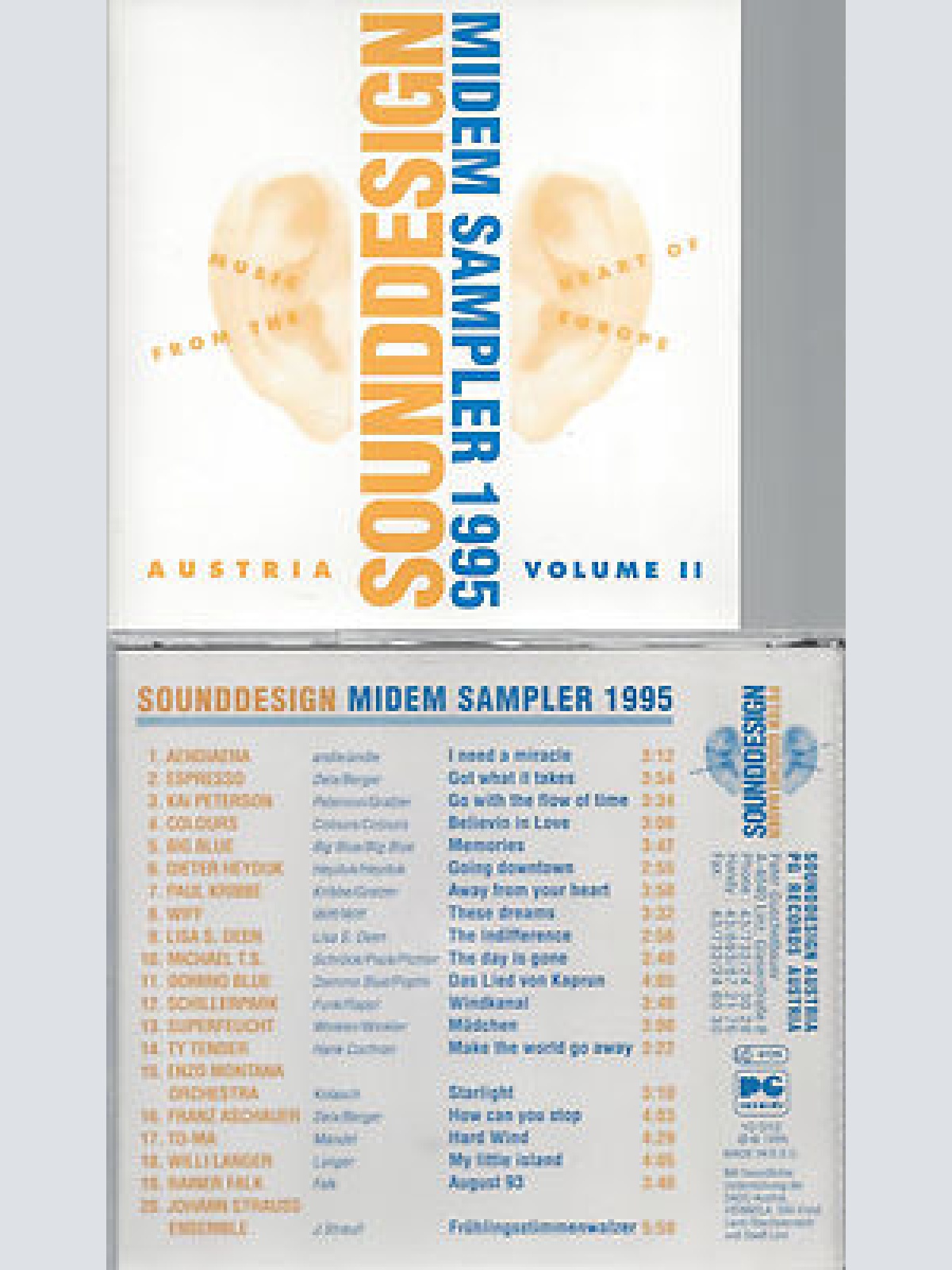 CD---MIDEM SAMPLER--ESPRESSO-DOMINO BLUE-SUPERFEUCHT-VARIOUS