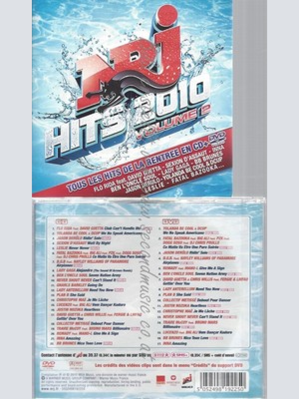 CD--VARIOUS [WARNER MUSIC] -- --- NRJ HITS 2010 VOL.2