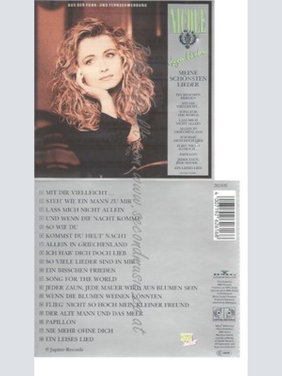 CD--NICOLE -- -- AUGENBLICKE--MEINE SCHÖNSTEN LIEDER