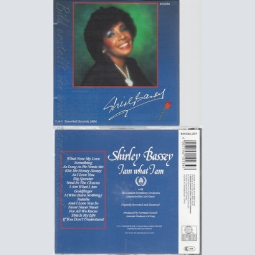CD--SHIRLEY BASSEY -- I AM WHAT I AM --