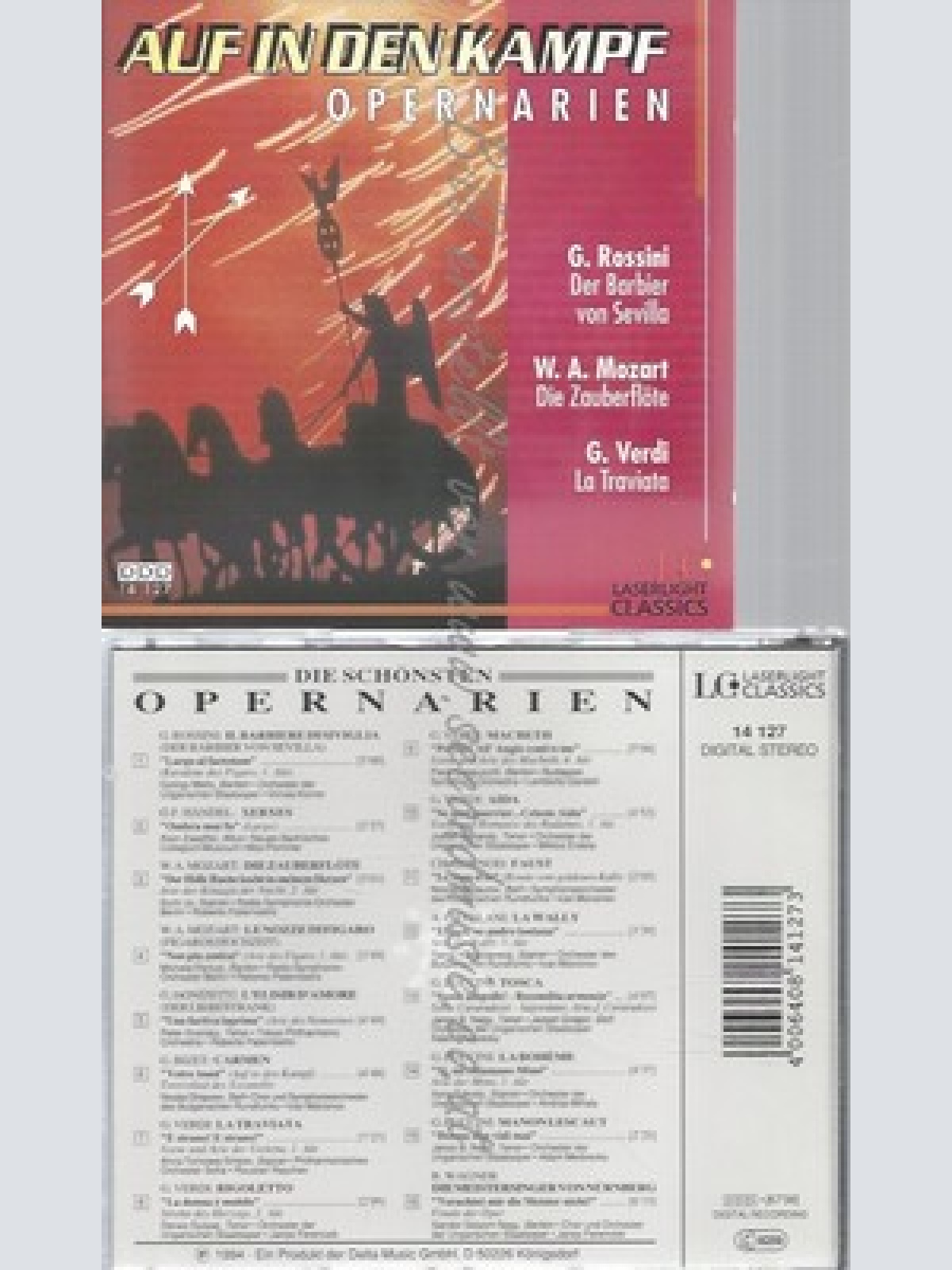 CD--GEORGES BIZET, GOUNOD, VERDI UND VARIOUS -- -- -- AUF IN DEN KAMPF --
