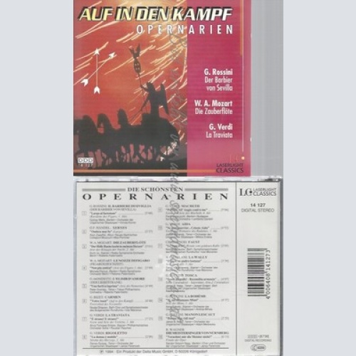 CD--GEORGES BIZET, GOUNOD, VERDI UND VARIOUS -- -- -- AUF IN DEN KAMPF --