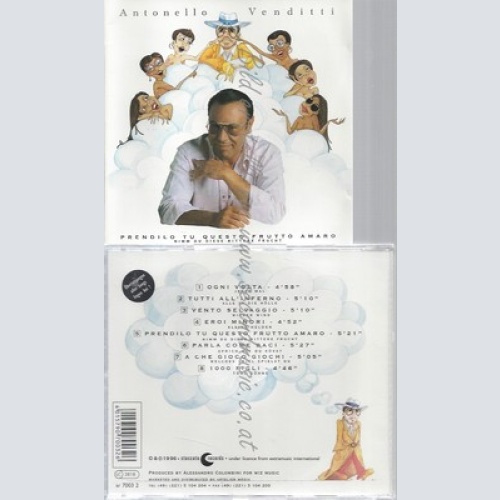 CD--ANTONELLO VENDITTI UND VENDITTI ANTONELLO -- -- PRENDILO TU QUESTO FRUTTO AM