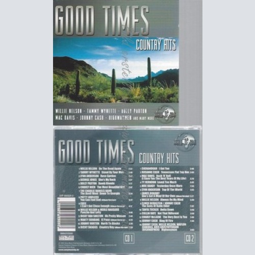 CD--GOOD TIMES--2 CD--COUNTRY HITS