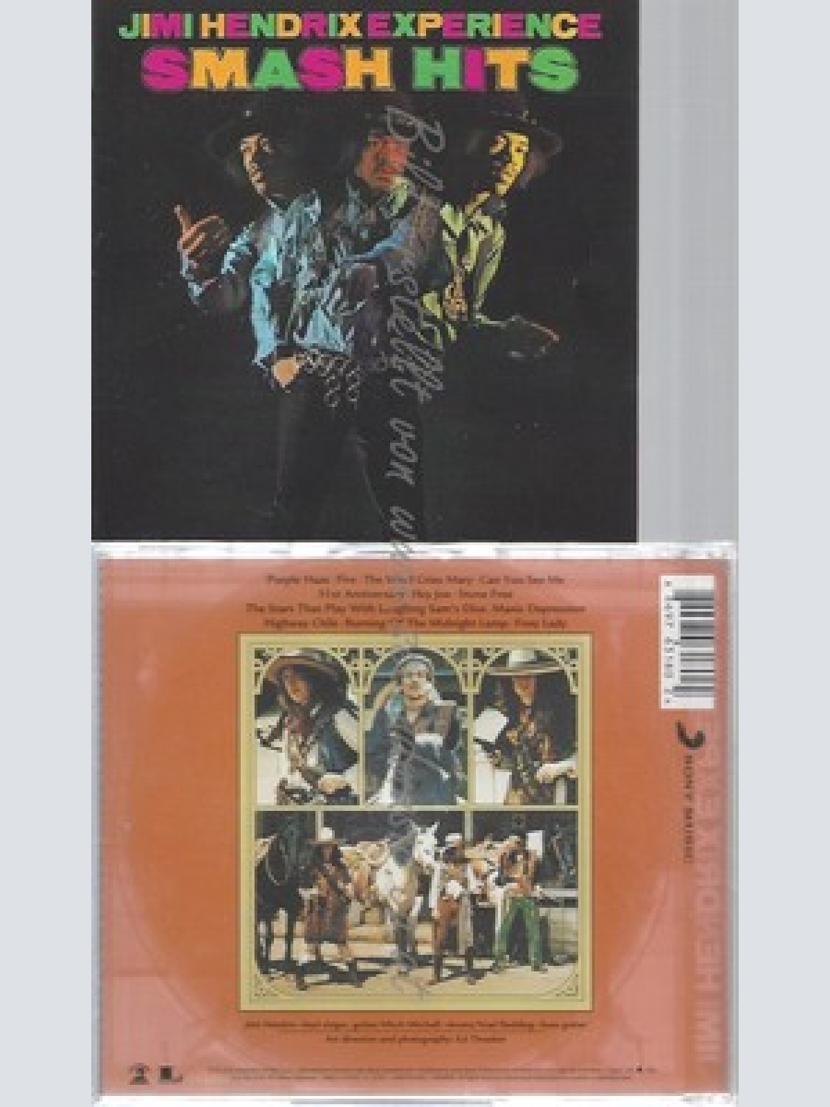 CD--JIMI EXPERIENCE HENDRIX -- -- SMASH HITS