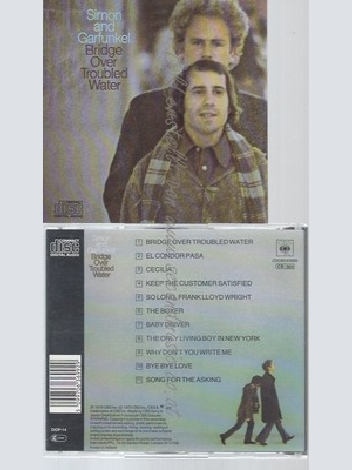 CD--SIMON & GARFUNKEL -- BRIDGE OVER TROUBLED WATER