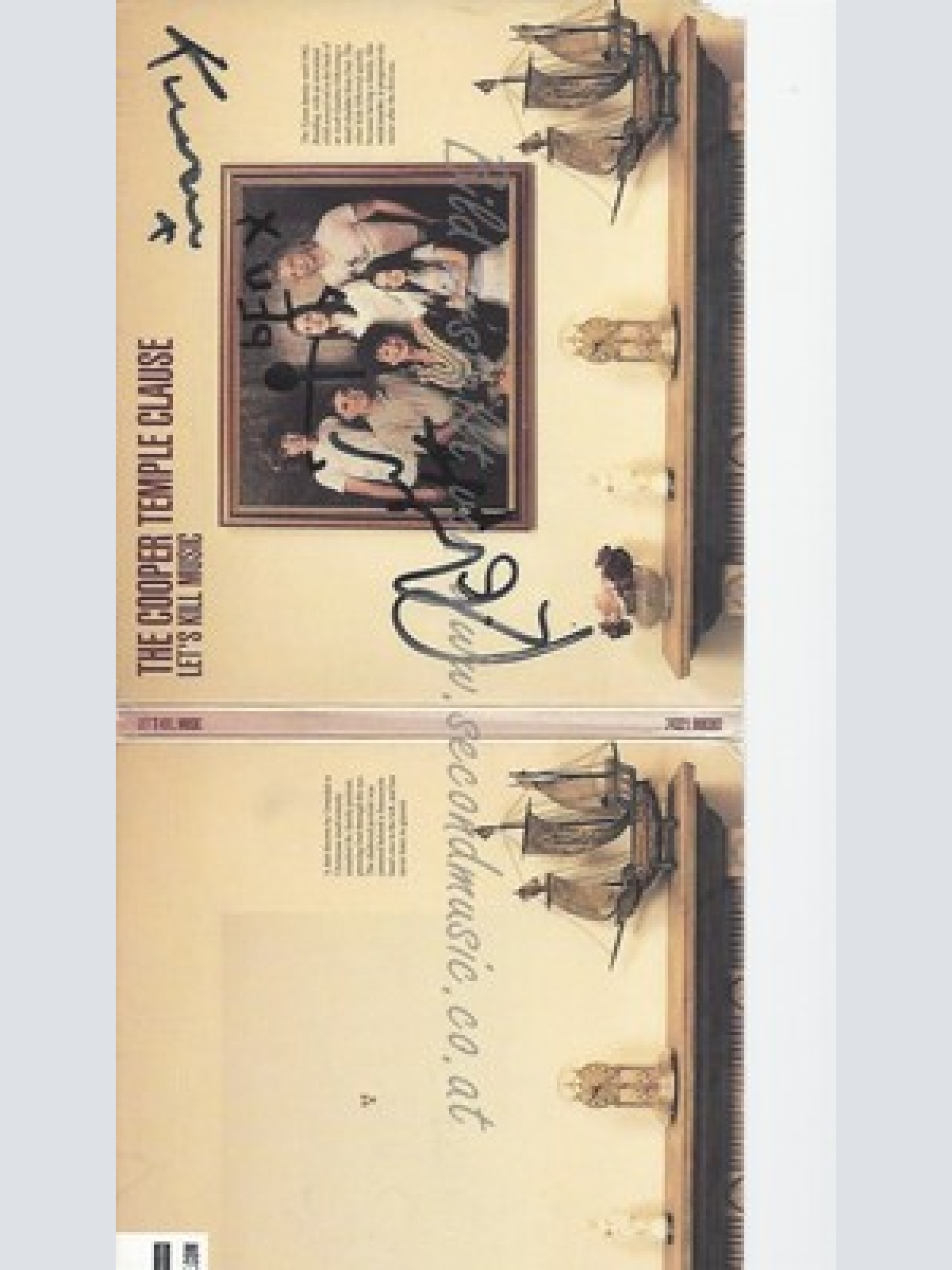 CD--THE COOPER TEMPLE CLAUSE -- --- LET'S KILL MUSIC