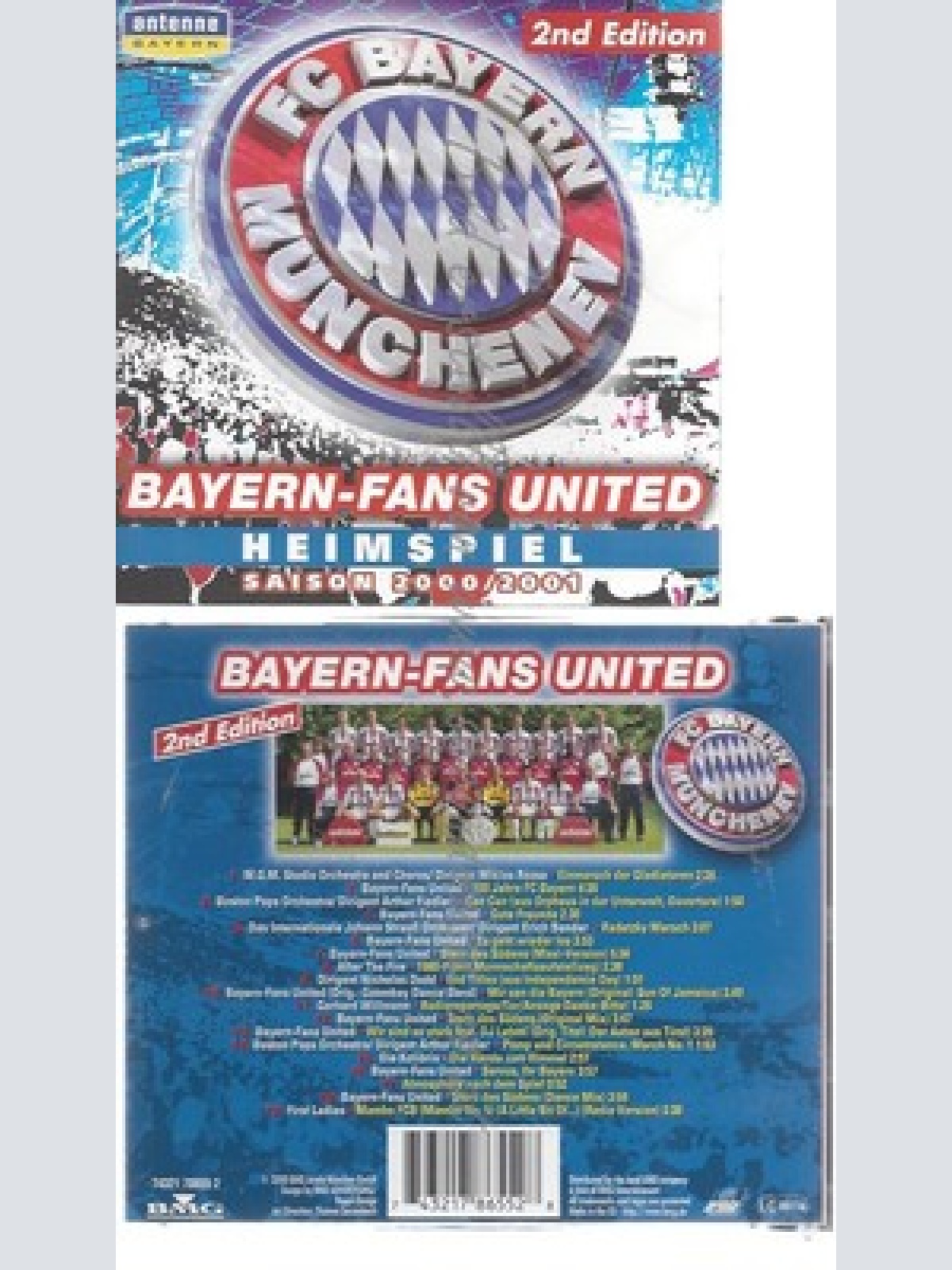 CD__BAYERN FANS UNITED--HEIMSPIEL