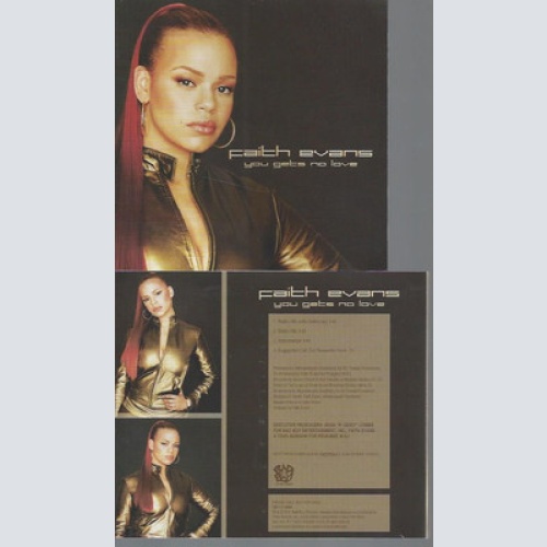 CD--PROMO--FAITH EVANS--YOU GETS NO LOVE