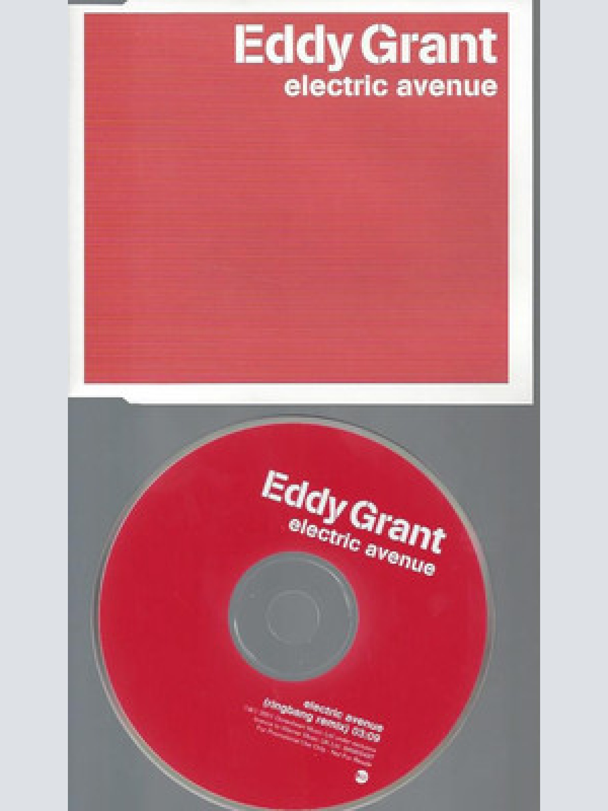 CD--EDDY GRANT--ELECTRIC AVENUE-PROMO--1 TR