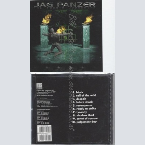 CD--JAG PANZER -- -- THE FOURTH JUDGEMENT --PROMO