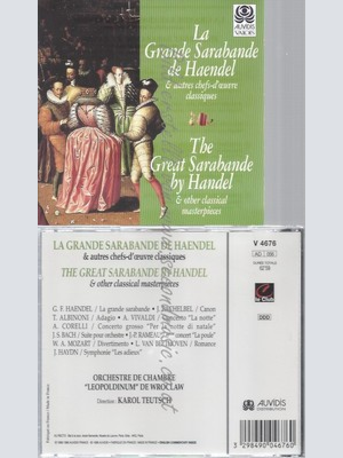 CD-- / LEOPOLDINUM KO WROCLAW, TEUTSCH, KO "LEOPOLDINUM" UND HÄNDEL -- -- -- THE