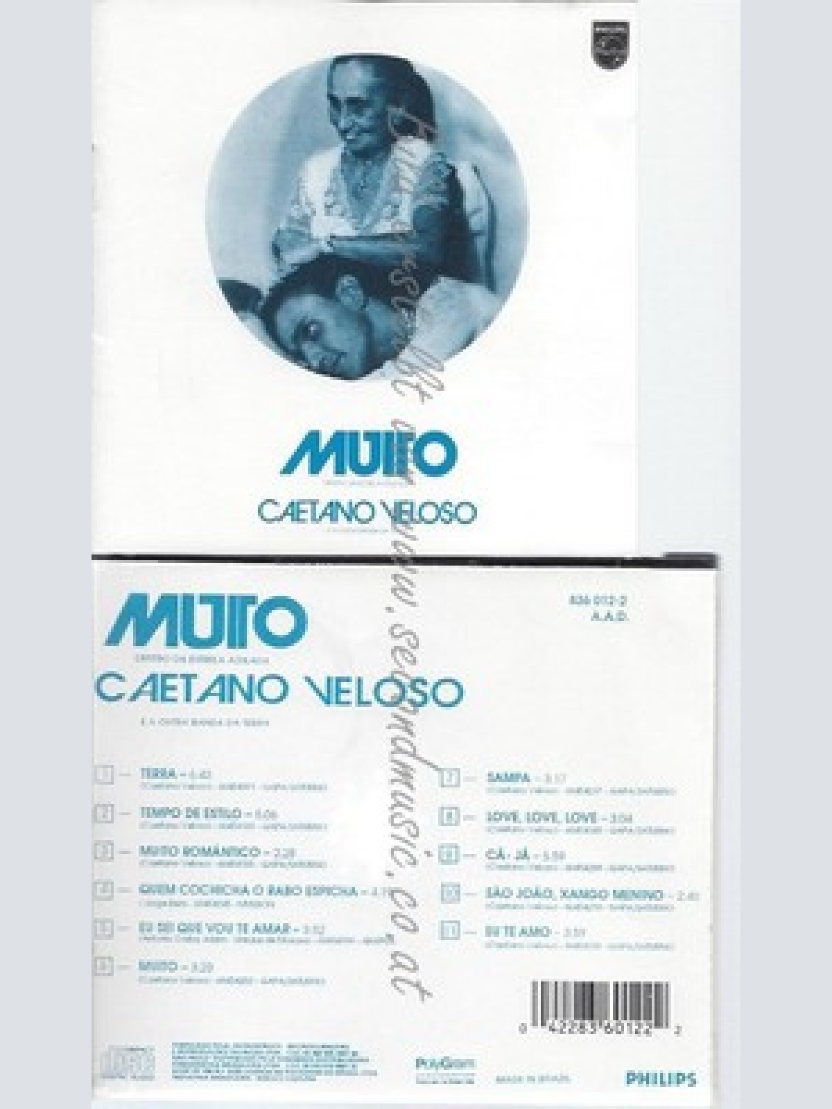 CD--CAETANO VELOSO UND MUITO-- ----DENTRO DA ESTRELA AZULADA-