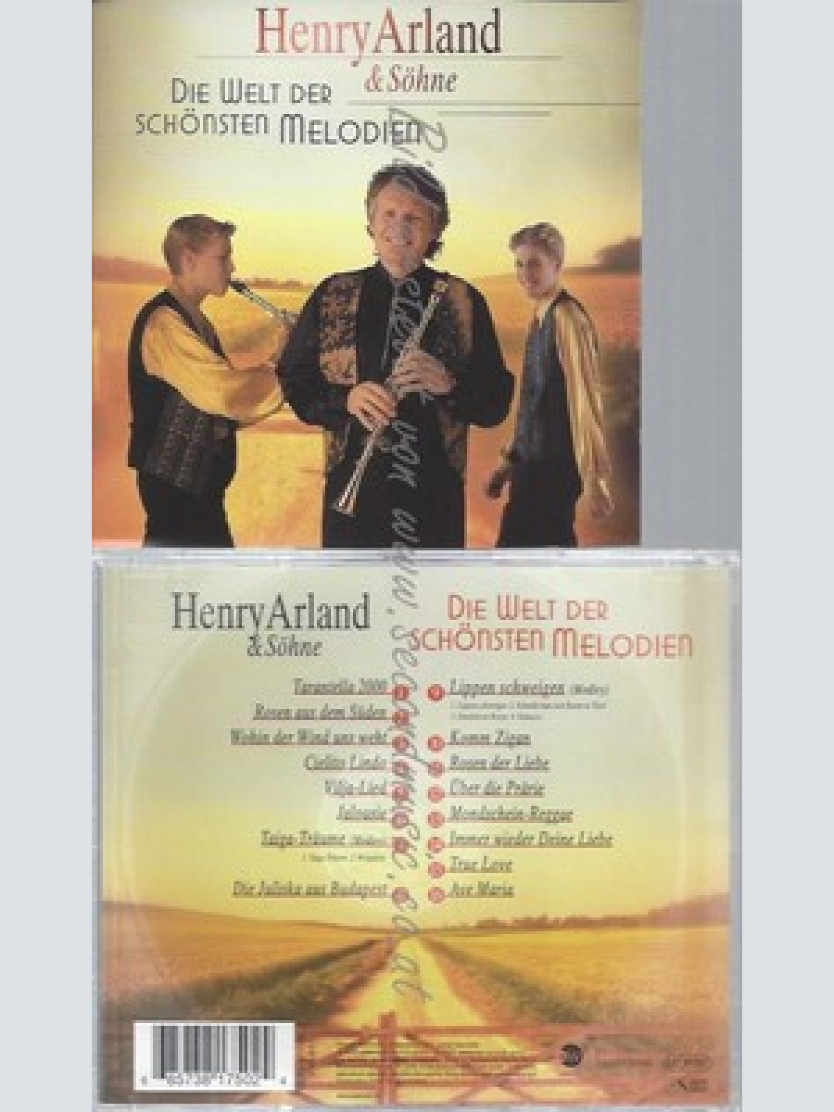 CD--HENRY ARLAND -- -- DIE WELT DER SCHOENSTEN MELODIE