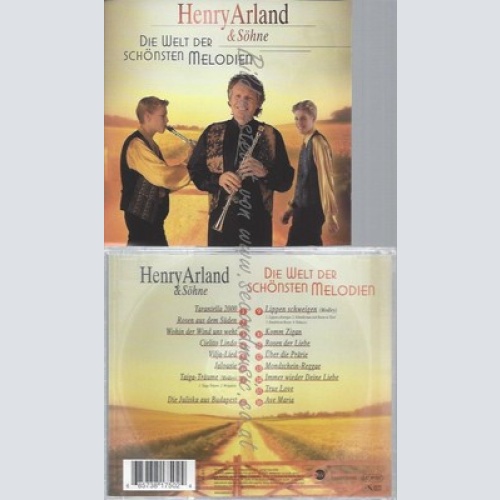 CD--HENRY ARLAND -- -- DIE WELT DER SCHOENSTEN MELODIE
