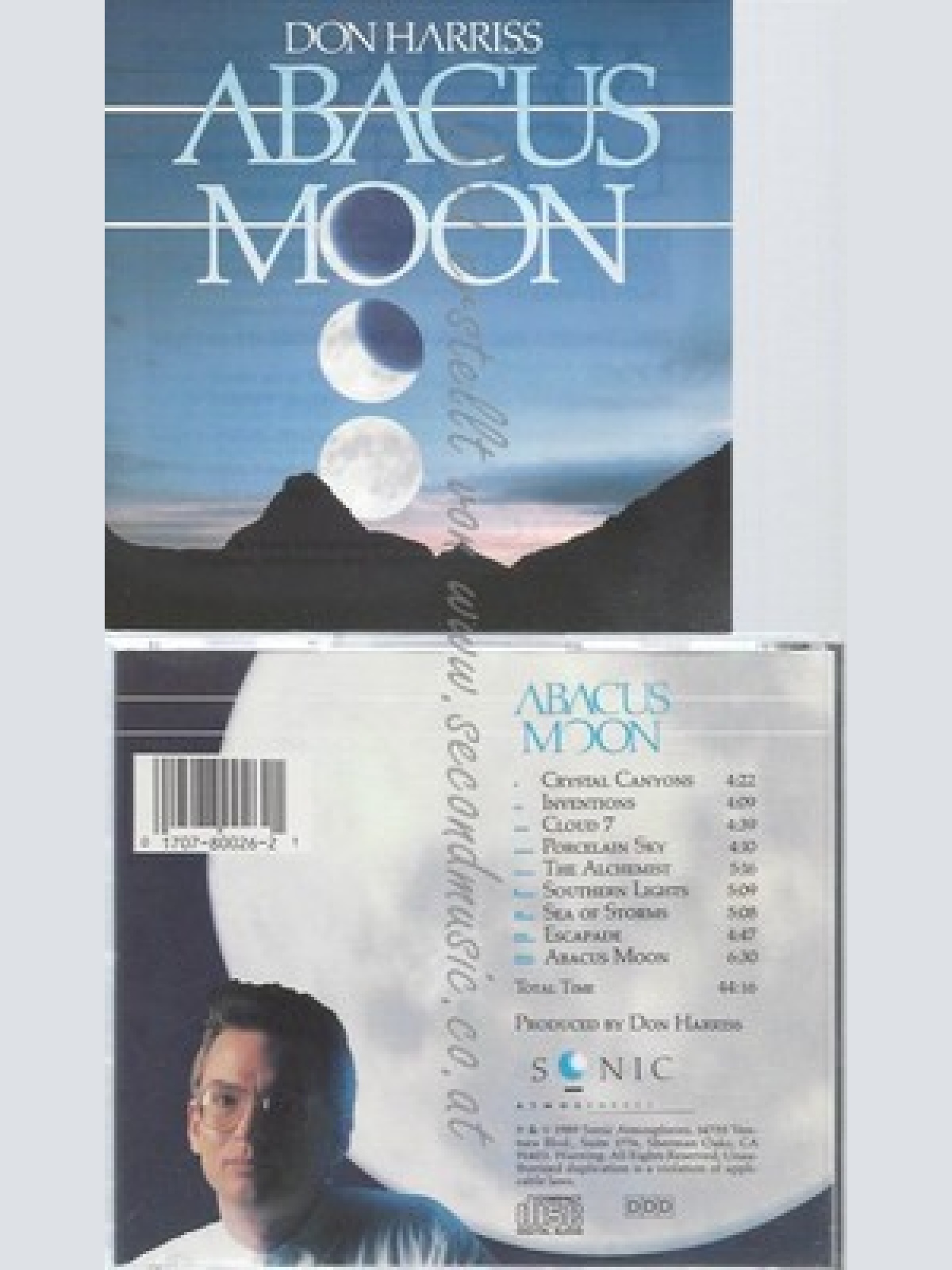CD--DON HARRISS -- --- ABACUS MOON