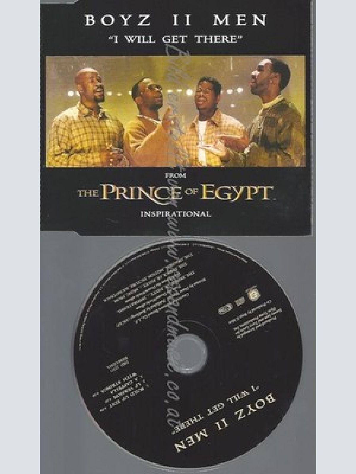 CD--BOYZ II MEN--I WILL GET THERE -PRINCE OF EG