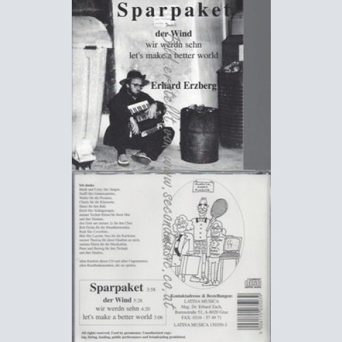 CD--ERHARD ERZBERG--SPARPAKET--