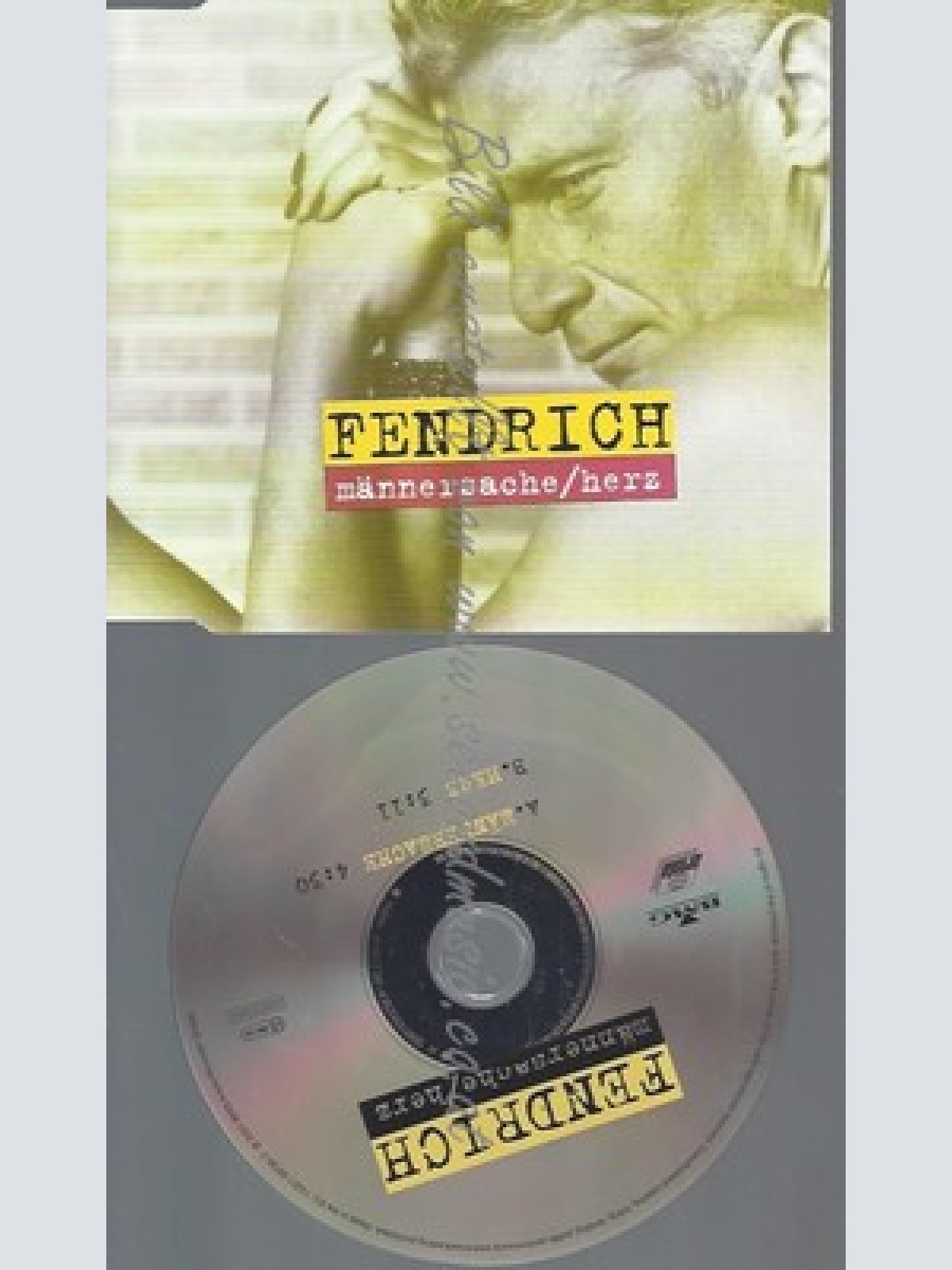 CD--ERZSINGLE/ REINHARD FENDRICH--MAENNERSACHE