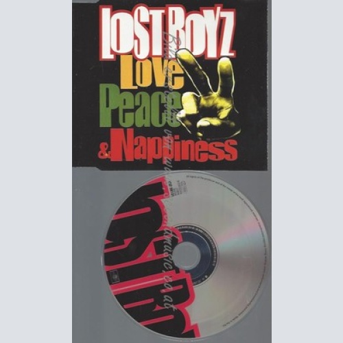 CD--LOST BOYZ--LOVE,PEACE & NAPPINESS