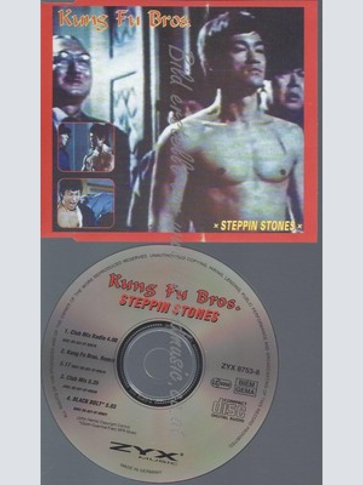 CD--KUNG FU BROS.--STEPPIN STONES