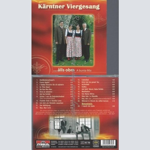 CD--KAERNTNER VIERGESANG--...ALLS OBM-A BUNTA MIX -CHORMUSIK AUS KAERNTEN-