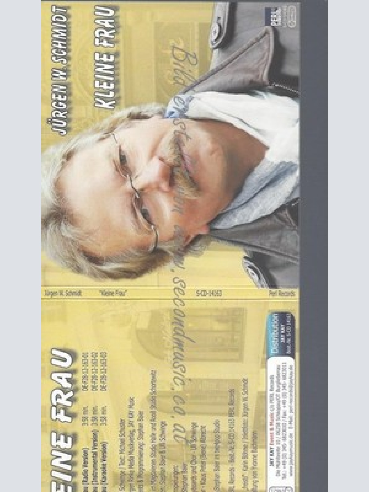 CD--JUERGEN W. SCHMIDT--KLEINE FRAU