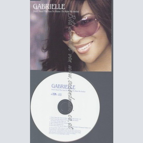 CD--GABRIELLE--DON'T NEED THE SUN TO SHINE
