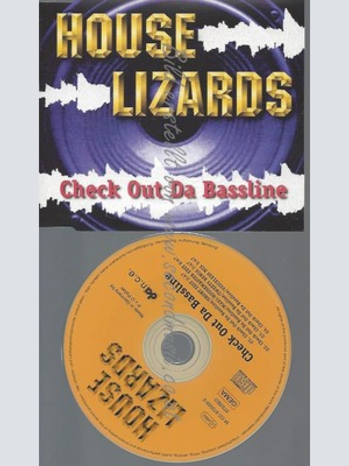 CD--HOUSE LIZARDS--CHECK OUT DA BASSLINE