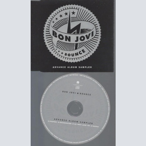 CD--PROMO--BON JOVI--BOUNCE--ADVANCE ALBUM SAMPLER--PROMO