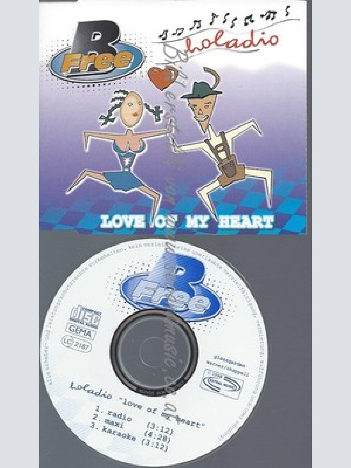 CD--B-FREE--HOLADIO.. [SINGLE-CD]